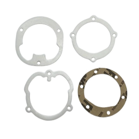 21951346 Flexible Water Pump Impeller kit gaskets for Volvo Penta, view of four round gaskets in white and brown material