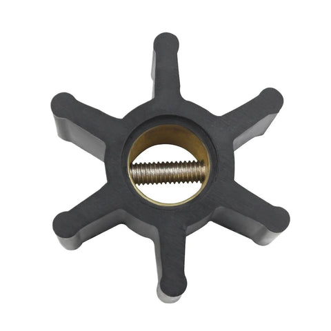 Water pump impeller kit replacement compatible with Joh Jab, Volvo, Fischer Panda, featuring a 6 blade neoprene impeller for cooling.
