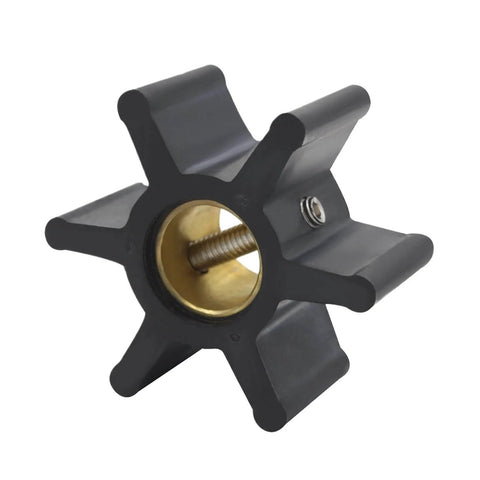Water pump impeller kit replacement compatible with Joh Jab, Volvo, Fischer Panda, Onan, Universal engines, 6 blade neoprene