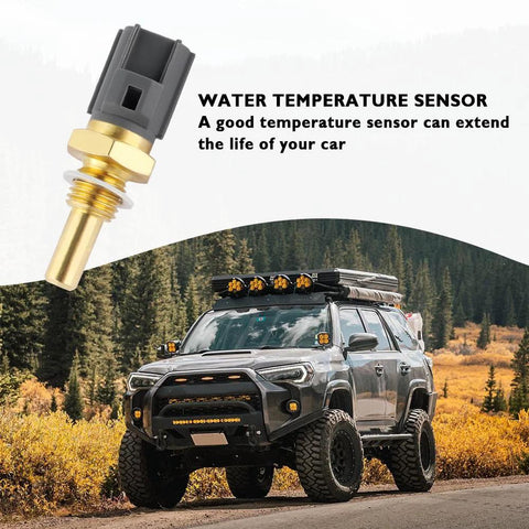 Engine coolant temperature sensor with brass tip and gray connector; OEM# 89422-20010, 89422-35010