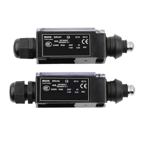 Waterproof Elevator Switch With Automatic Speed Limiter And Buffer Tensioner Built Tough Elevator Parts With Manual Reset UK Style displayed, close-up view.