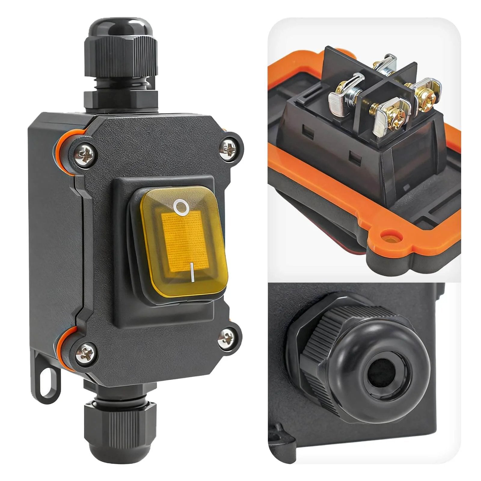Built To Last Waterproof Inline Rocker Switch Box 🍁 &n...