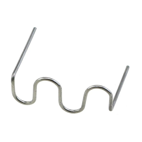 0.8mm wave shape tungsten steel nail for auto body fixes, part of 1000 Pcs Hot Melt Welding Nails For Car Bumper Repair And Plastic Welds set