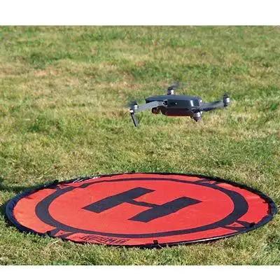 Weighted 3 Foot UAV Drone Landing Pad Fits Matrice 4E Mini 4 Pro Mini 3 Pro Mavic Spark Durable No Stakes Required on grass