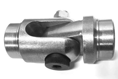 Side view of Weldable Tube Hinge For 1-1/4 Inch OD Tubing 0.095-0.120 Wall With 0.990-1.04 Inch ID Hinge Joint Kit in steel.