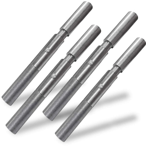 10 Inch Weld On Trailer Ramp Hinge Set 4 Pack Heavy Duty Greasable Hinges For Equipment Ramps Truck Dump Bodies And Doors 2000 Lb Load Capacity