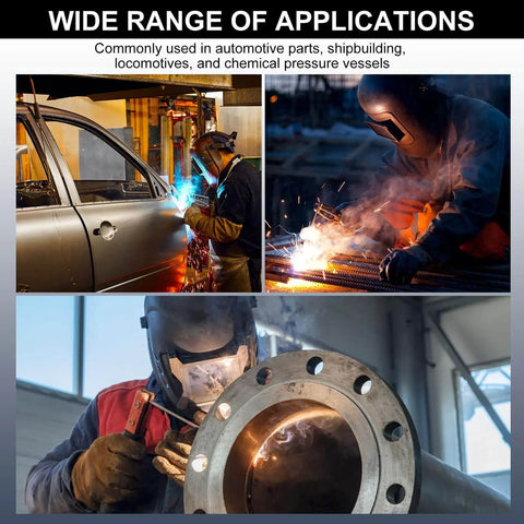 Wide range of applications for ER5356 Aluminum TIG Welding Rods 3/32 Inch By 39 Inch 2 Lb Pack in automotive and shipbuilding