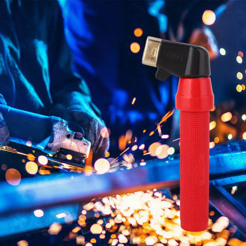 Heavy Duty 400A Welding Electrode Holder For Stick Arc Welding American Style Stinger Clamp Full Copper Conductive Rod Accessory