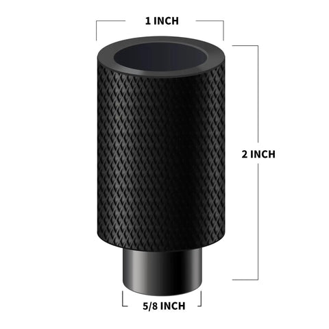 12 Piece Welding Table Fixture Pins Set For Five Eighth Inch Holes 2 Inch Length Durable Carbon Steel with dimensions illustration