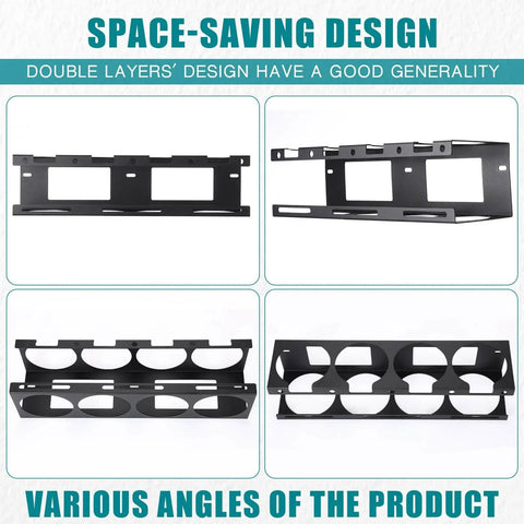 Welding Rod Holder And Storage Tubes Rack For Stick Welding Rods Wall Mount Organizer For Garage Workshop Shed Home Use Pro Grade