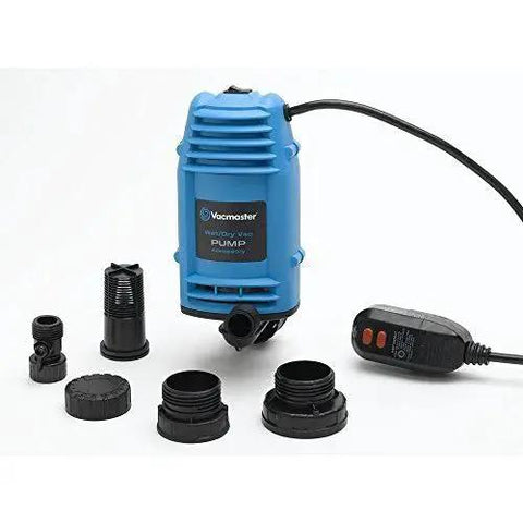 Heavy-Duty Wet/Dry Vacuum Pump Accessory PE401 With Drain Attachment And Strainer, Pumps Water At 10 Gallons Per Minute Up To 40 Feet High, Adapters Included