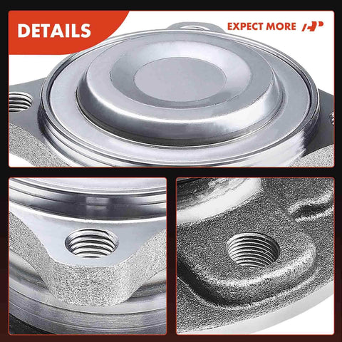 Close-up of Beefed Up Wheel Bearing And Hub Assembly For Front And Rear Fitment For BMW i3 2014 2019 And Mini Cooper 2016-2019