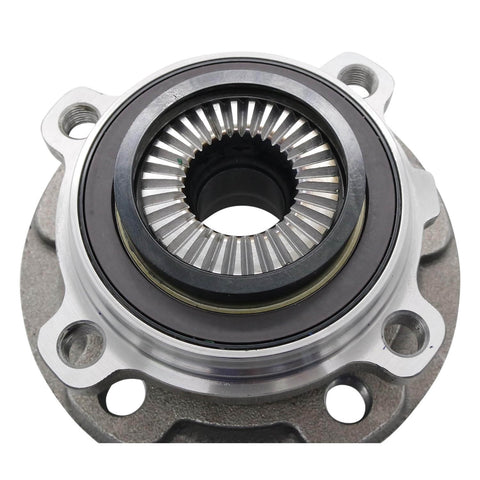 Close-up of Wheel Bearing And Hub Assembly For Front Or Rear Fitment Varies By Vehicle Make And Model OE Grade Precision Machined