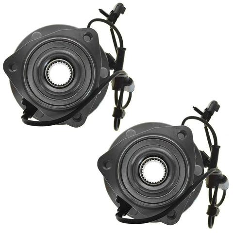 Front Wheel Bearing And Hub Assembly Set For Chevrolet Trailblazer Trailblazer Ext GMC Envoy Envoy XL Buick Rainier And Saab 9 7X