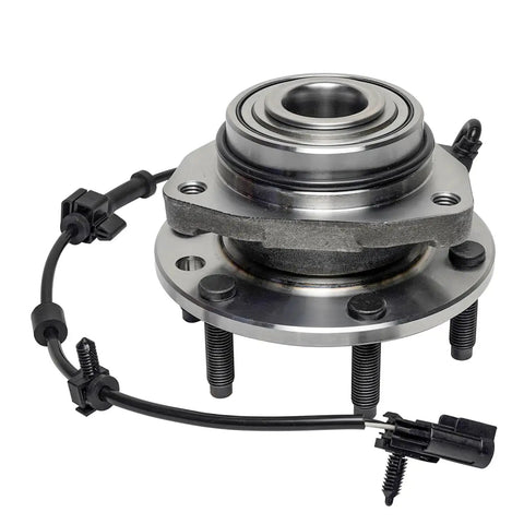 Front Wheel Hub Bearings Assembly With CV Axle Nuts For Chevy Trailblazer SSR GMC Envoy Buick Rainier with ABS sensor wire
