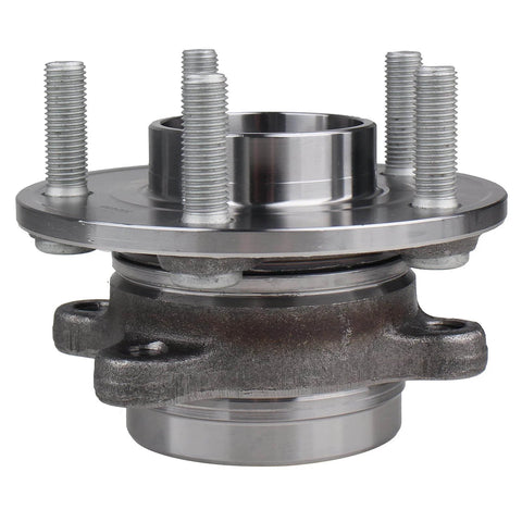 512498 Front or Rear Wheel Hub Bearing Assembly Set for Ford Fusion and Lincoln MKZ, showing 5 Lug with ABS, OE replacement design