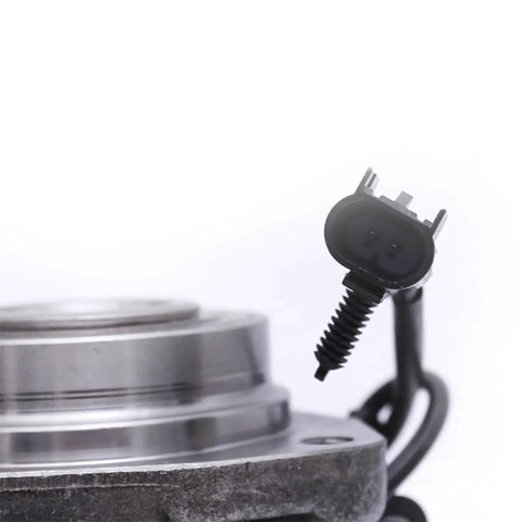 Close-up of Front Wheel Bearing Hub Assembly For 2002 2009 Chevy Trailblazer And Trailblazer EXT 6 Lug With ABS OEM Grade