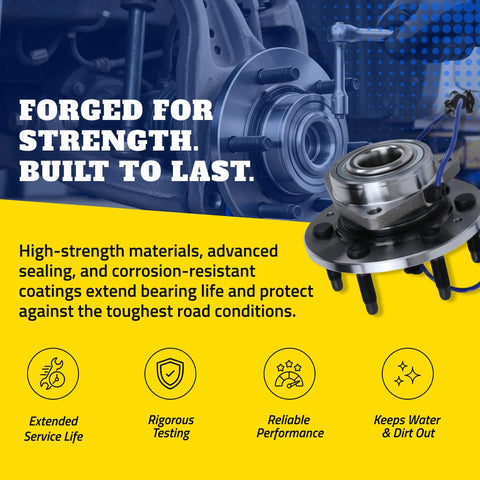 Wheel Bearing And Hub Assembly For Mercedes Benz C300 E400 GLC300 C350e GLC43 AMG E43 AMG CLS450 Replacement Front Or Rear Kit