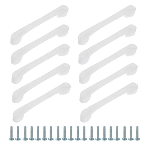 10 Pack Cartoon Drawer Pulls 5 Inch ABS Plastic Closet Wardrobe Door Handles For Home Kitchen Cupboard with screws