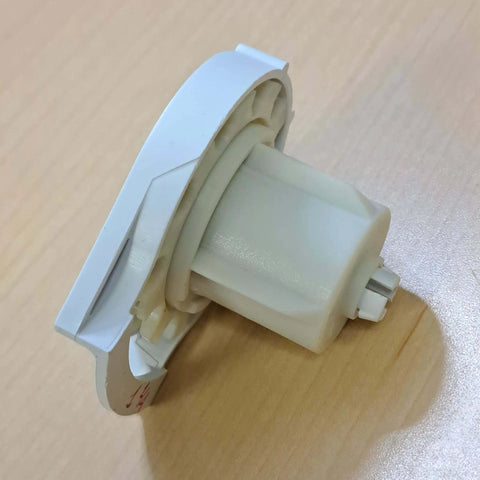 Side view of R Series with Bead Stopper (White, R8-1 1/4" Tube) showing fiberglass-reinforced PBT housing