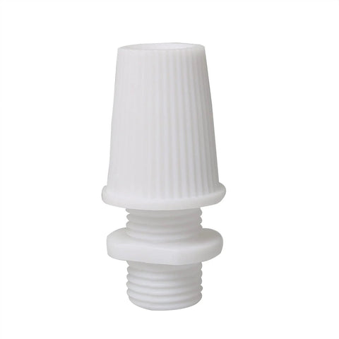 20 Pack Cable Glands And Strain Reliefs For Pendant Lights White Plastic Cord Grips Easy Install For Ceiling Canopy And Socket