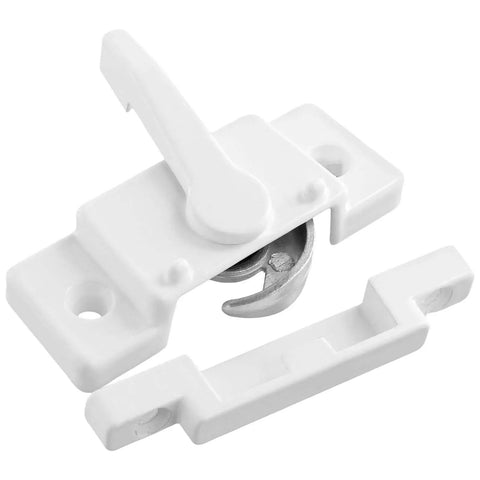 Cam Action Sash Locks 10 Pack With Keeper For Single And Double Hung Vinyl Windows Diecast Latch Lock 2.1 Inch Hole Center Includes Screws For Secure Easy Window Installation