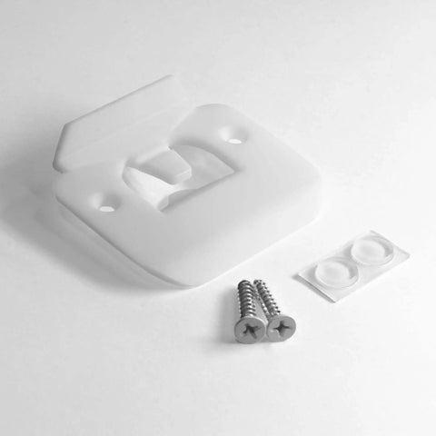 Door Silencer Strike Plate With Adhesive Bump Stops For Loud Doors No Drills Required Easy No Tools Install Flexible Noise Eliminating Solution