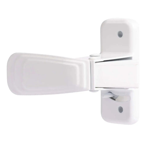 Replacement Heavy Duty Inside Screen Door Latch With No Lock Out Tech White Finish Durable Interior Latch For Screen Doors Easy To Install And Built For Everyday Use
