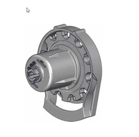 R Series with Bead Stopper (White, R8-1 1/4" Tube) showing fiberglass-reinforced PBT housing.