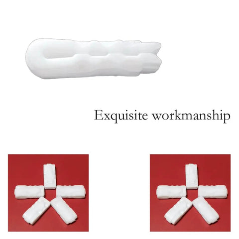 Close-up of a 10 Pack Sealing Clip Zipper With Sliding Grip Airtight Vacuum Storage Bags Seals for organization on red background