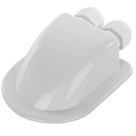 IP68 Waterproof Solar Cable Entry Gland With Dual Cable Entry Housing For Solar Panels On RV, Caravan, Marine, Boat, And Cabin