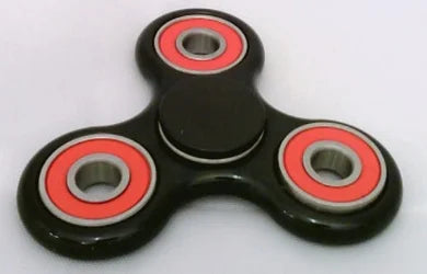 Wholesale 100-Pack Fidget Hand Spinner Toys - Quality Center Ceramic Bearing, 3 outer red Bearings 42Q