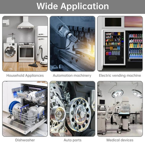 Wide application of 2.5RPM Synchronous Gear Motor, AC Motors 110V 60KTYZ CW/CCW High Torque in various machinery and appliances