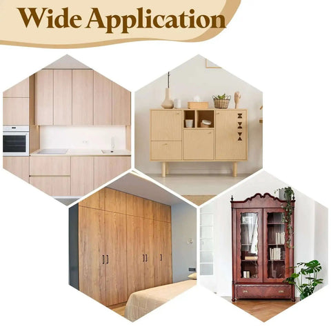 Heavy Duty Pivot Door Hinge Set 40 x 18 mm Concealed Shaft With Bushing Kit shown on kitchen, cabinet, wardrobe, and bookshelf