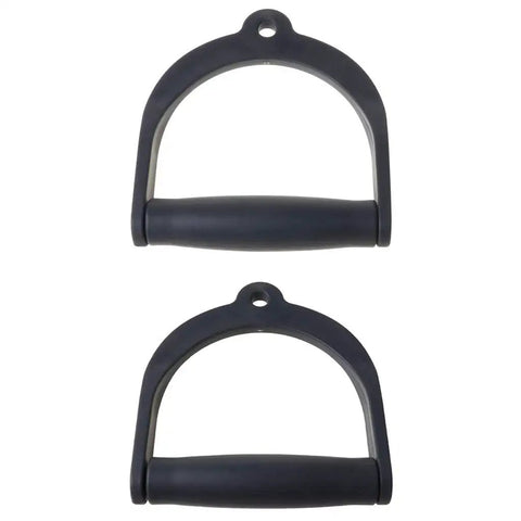 Wide Design Pull Rope Handle Grip For Cable Machines And Rope Training Heavy Duty D-Handle with Ergonomic Anti Slip Grip