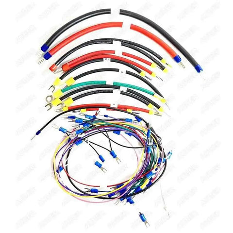 Powder Coating Oven Controller Kit 240V 50A 12000W DIY Wiring Kit PCO304 wires and connectors for North American ovens up to 4x4x8 ft