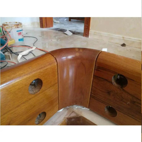 Installed Four In One M8 Panel Furniture Connectors Kit Six Pieces For Wardrobe Table And Bed Assembly With 100 Mm Bolts