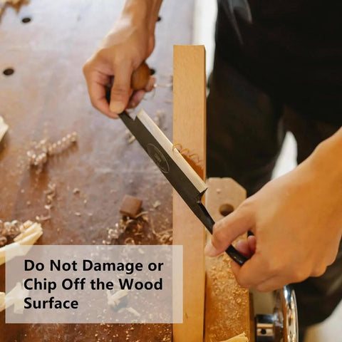 Person using woodworking tool on wood, showcasing use of Heavy Duty Double Sided Woodworking Tape For Router Templates And CNC Projects 1 Inch By 82 Feet Removable Double Adhesive Tape With Strong Bond And Easy Peel Ideal For Woodworking Setups.