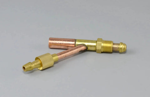 TIG Welding Torch Fitting For WP17 3/8-24UNF With Gas And Water Separate Cable Connector, Industrial Grade, Pack Of 2