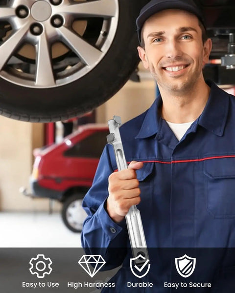 Mechanic holding Wrench Extender Tool Bar For Universal Half Inch Drive, Boost Your Leverage And Loosen Stubborn Nuts And Bolts Like A Pro