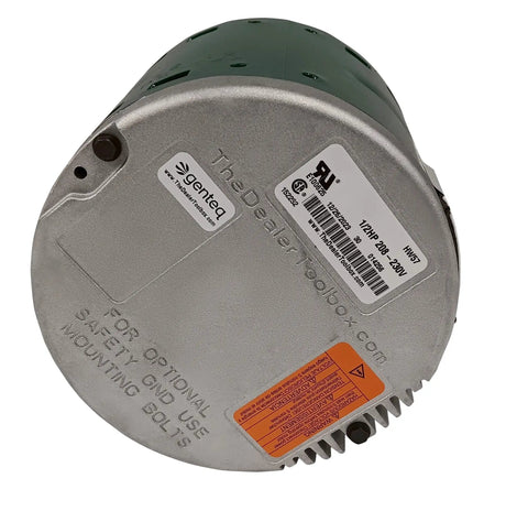 Powerful Half Horsepower 230 Volt X13 Furnace Blower Motor Replacement For Genteq GE 6205E, brushless DC multi-speed 