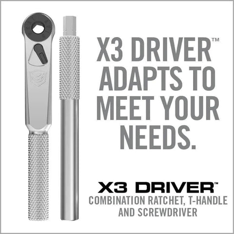 Real Avid Smart-Torq Fixed Limiter & X3 Driver Kit – Torque Screwdriver & Ratcheting Driver Tool Set with metal ratchet and t-handle