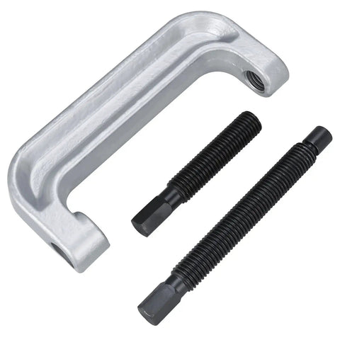 XL Ball Joint C Frame Press Kit components with large throat space for U joints, wheel studs, and brake anchor pins installation.