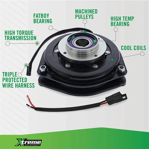 Xtreme Outdoor Power Equipment X0811A PTO Clutch Compatible with/Replacement for Dixie Chopper 500095, Ogura GT3.5-DC01