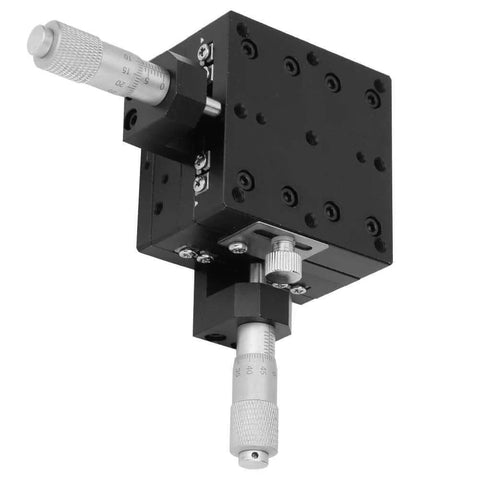 ✝️ XY Linear Stage, Keenso SEMY60-AC Micrometer Manual Precision Linear Translation Stage with cross roller bearing and trimming table