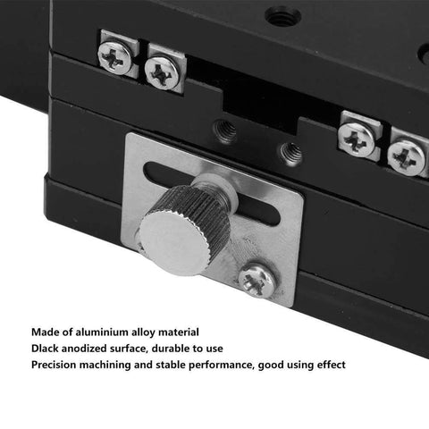 ✝️ XY Linear Stage, Keenso SEMY60-AC Micrometer Manual Precision Linear Translation Stage with anodized aluminum surface and knob