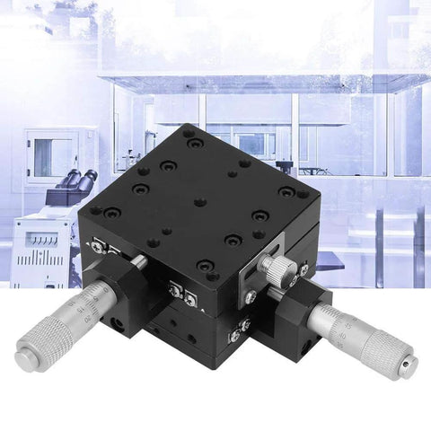 XY Linear Stage, Keenso SEMY60-AC Micrometer Manual Precision Linear Translation Stage, cross roller, CNC axis motion setup