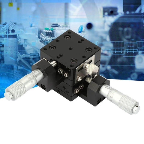 ✝️ XY Linear Stage, SEMY40-AC Micrometer Manual Precision Linear Translation Stage with cross roller and micrometer adjustments