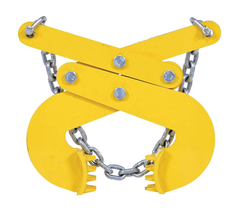Heavy Duty Double Scissor Pallet Puller For Easy Pallet Moving, 4 Inch Jaw Opening, 5000 Lb Capacity, Built Tough Steel Construction