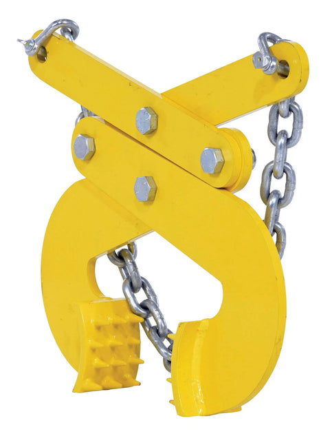 Heavy Duty Double Scissor Pallet Puller For Easy Pallet Moving, 4 Inch Jaw Opening, 5000 Lb Capacity, Built Tough Steel Construction
